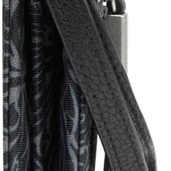 Women's RFID Zip Around Wallet Nylon Polyester Midnight Blossom Print - Picture 4 of 10